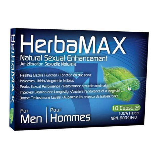 Picture of HERBAMAX MEN 10 CAPSULES